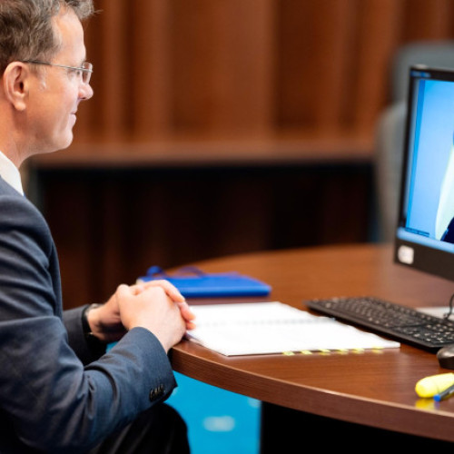 Ionuț Moșteanu a discutat cu noul ministru ucrainean al Apărării. Ce i-a transmis lui Denîs Șmîhal și când merge la Kiev