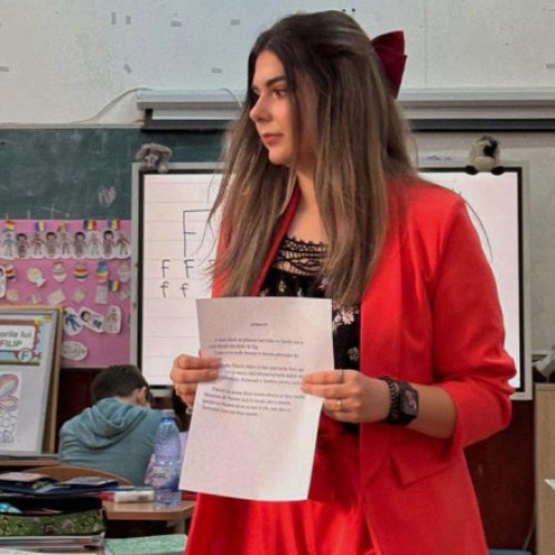 O învățătoare de 19 ani a obținut cea mai mare notă din București la Definitivat: „Am primit critici de la părinți. La început e greu”