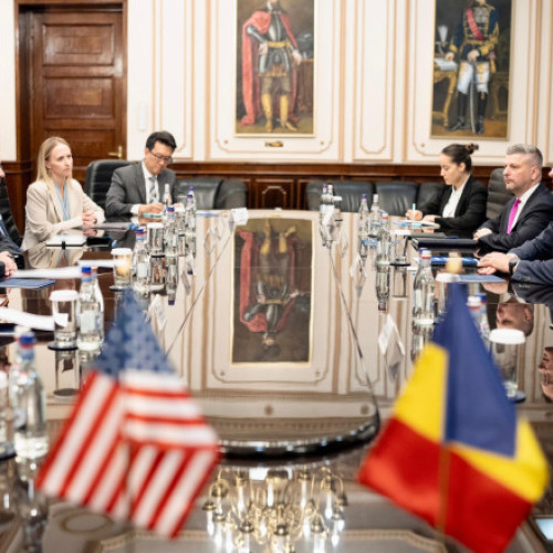 Ionuț Moșteanu, întâlnire cu reprezentanți ai Departamentului de Apărare al SUA. Care au fost subiectele abordate