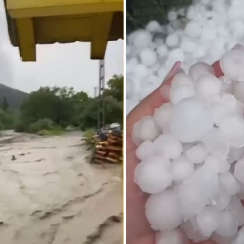 Video Dezastru în mai multe județe după furtuni violente: grindină, case sub apă, copaci dărâmaţi. Hidrologii au emis cod roșu de inundații