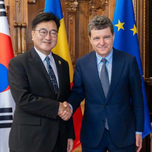 Nicuşor Dan l-a primit la Cotroceni pe preşedintele Adunării Naţionale a Coreei de Sud. Ce au discutat cei doi oficiali