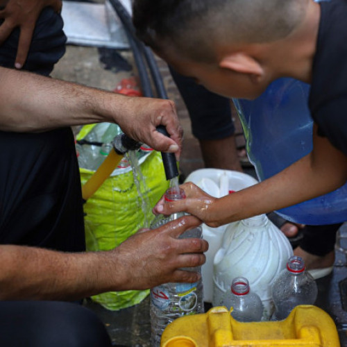 Emiratele Arabe Unite construiesc o conductă care va transporta apă desalinizată către sudul Fâşiei Gaza