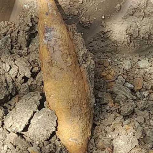 Bombă funcțională din Al Doilea Război Mondial, găsită pe șantierul de consolidare a unei străzi din Oradea