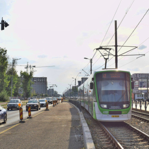 Circulația tramvaiului 41 din Capitală, suspendată de la 1 august, timp de o lună. Linii alternative disponibile călătorilor
