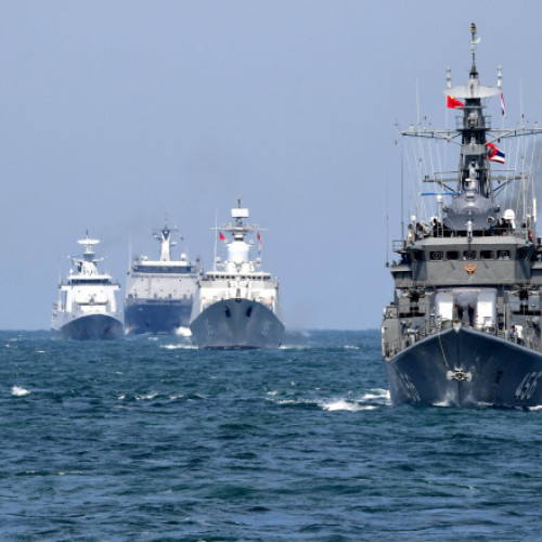 Video Nave chineze au sosit la Vladivostok pentru exerciţii comune cu Rusia. Cum arată piesele de rezistență din flota lui Xi Jinping