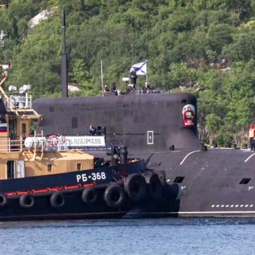 Spionajul militar ucrainean a publicat planurile celui mai nou submarin nuclear rusesc, inaugurat recent de Putin