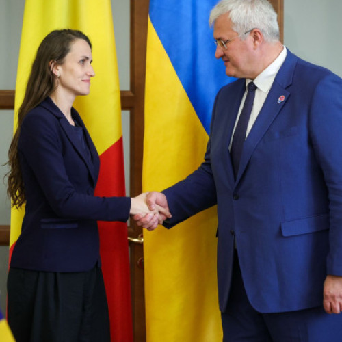Oana Ţoiu, întâlnire cu omologul ucrainean. Ministra de Externe a subliniat importanţa protejării drepturilor minorităţilor naţionale