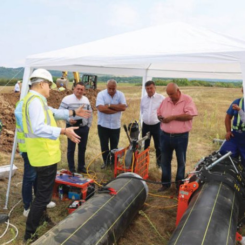 Lucrările pentru racordarea Văii Slănicului la sistemul național de gaze naturale avansează rapid