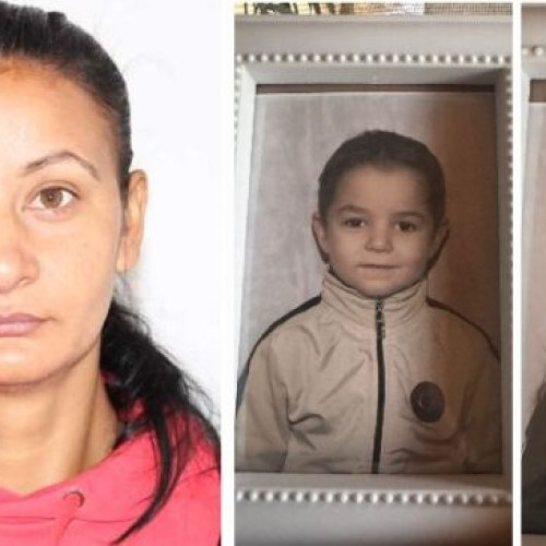 O tânără și cei doi copii ai săi, de 4 și 6 ani, dispăruți fără urmă. Polițiștii cer ajutorul populației pentru găsirea lor/ FOTO