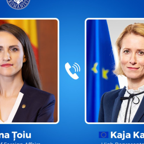 Oana Ţoiu, convorbire cu Kaja Kallas: Pentru România asigurarea unei păci de lungă durată, nu doar a unei pauze în război, esenţială