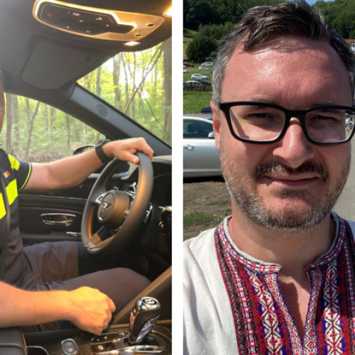 Video Marian Godină îi dă replica lui Dan Tanasă după scandalul „doar livratori români”. Prima întâlnire a polițistului cu deputatul AUR