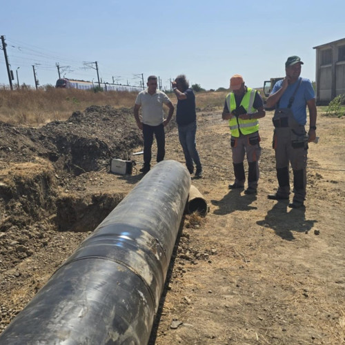 Proiectul de alimentare cu gaze naturale din comuna Poarta Alba aproape de finalizare