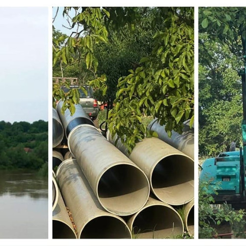 Investiție în sistemul de evacuare a apei în Remetea Poganici