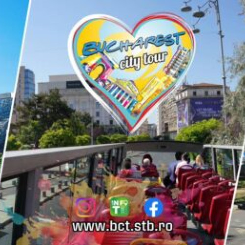 Linia turistică City Tour revine în București din 25 august