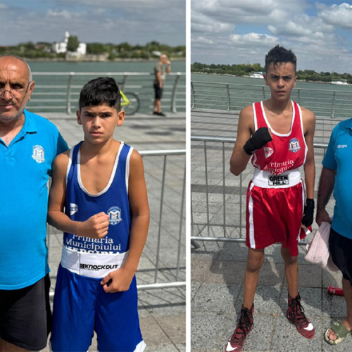 Pugiliști de la CS Medgidia, calificați în finala Cupei Dunărea la box