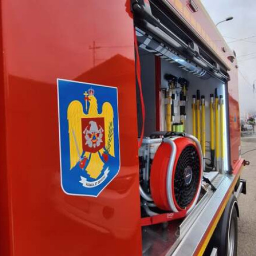 Incendii multiple în weekend, pompierii au acționat rapid pentru salvare