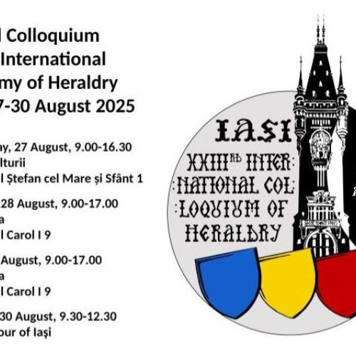 Deschiderea oficială a colocviului internațional de heraldică la Iași