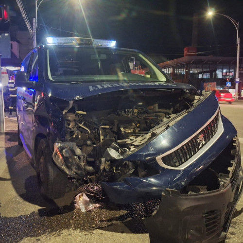 accident pe bulevardul Tudor Vladimirescu și strada Topolnitei