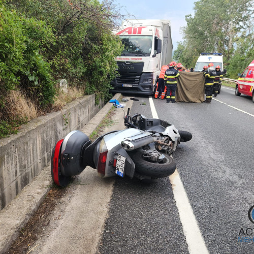 Accident mortal pe DN 6 în apropierea gării din Orșova