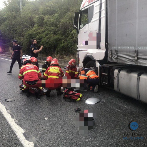 accident grav pe DN 6 în apropiere de Orșova