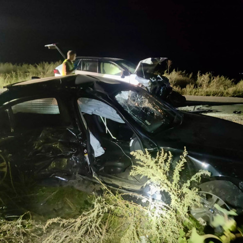 Accident grav pe DN 24C, în apropiere de Manoleasa