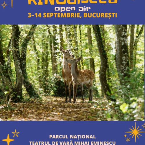 eveniment cultural pentru copii și familie la festivalul kinOdiseea open air din București