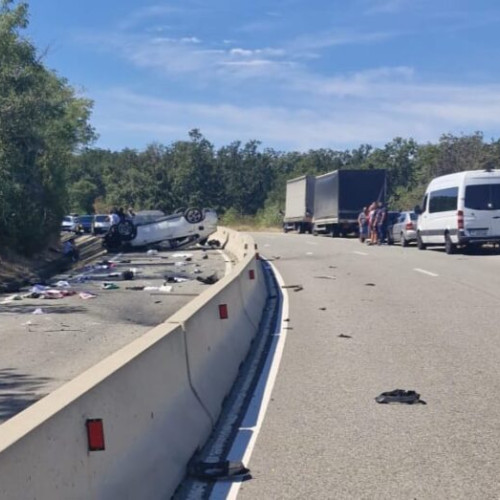 bărbat de 45 de ani rănit într-un accident rutier pe DN65