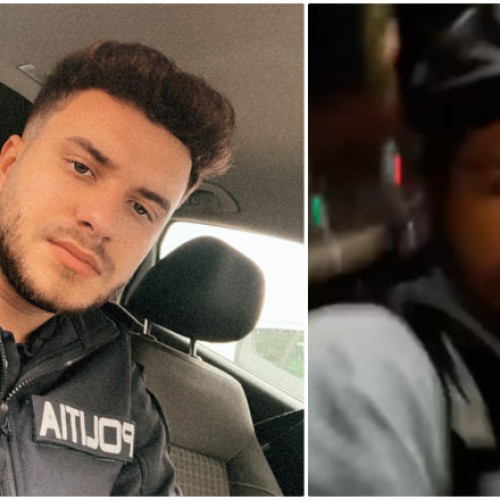 policistul care a intervenit pentru a opri agresiunea unui livrator străin, reținut pentru curaj și profesionalism