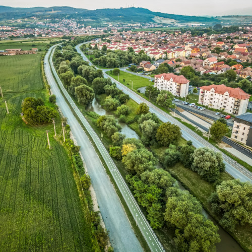 Extinderea pistei pentru biciclete de pe malul Cibinului, aprobată cu fonduri europene