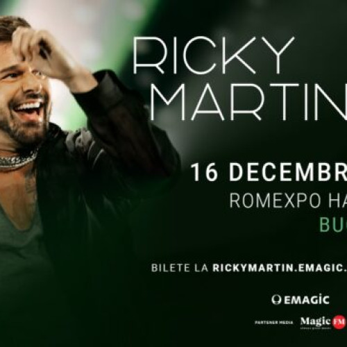 Ricky Martin va susține un concert la Romexpo în decembrie
