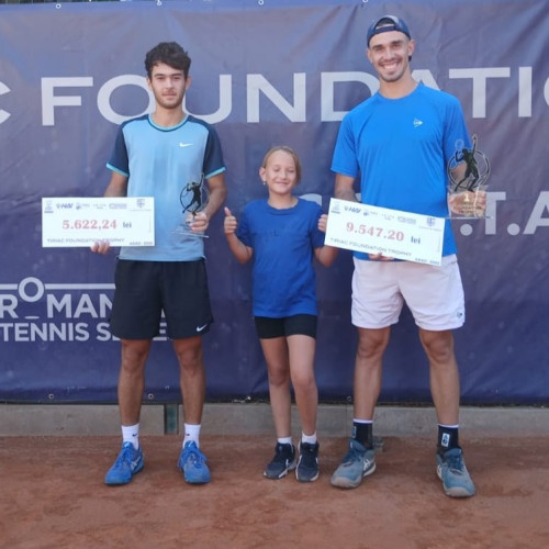 Stefan Andreescu se pregătește pentru Campionatele naționale de tenis de câmp ale României