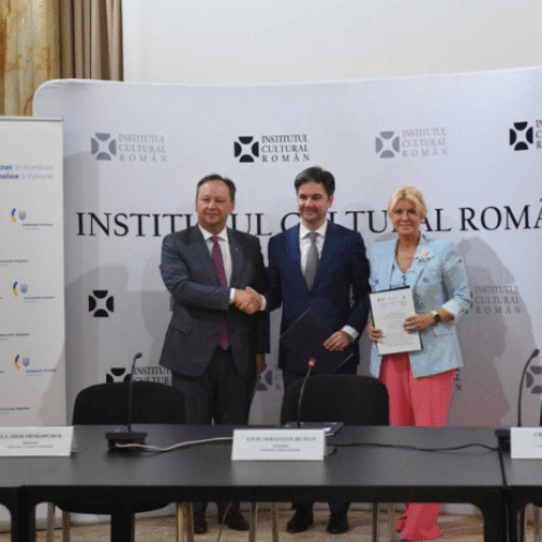 prima sesiune a cursurilor gratuite de limba română pentru ucraineni a fost lansată de Institutul Cultural Roman