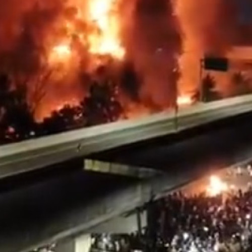 Incendiu la makassar după proteste violente