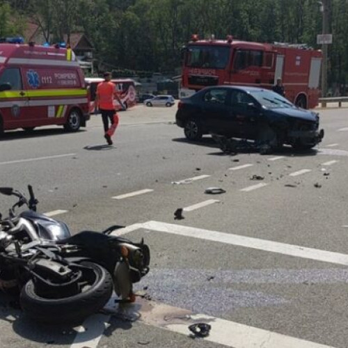 Accident rutier în Olt, pe DN 65, în zona Pădurii Saru