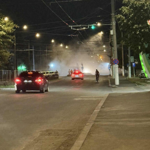 Accident rutier grav în Târgu Jiu, două autoturisme implicate