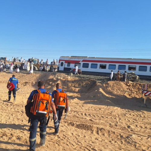 Tren deraiat în nord-vestul Egiptului: trei morți și 103 răniți