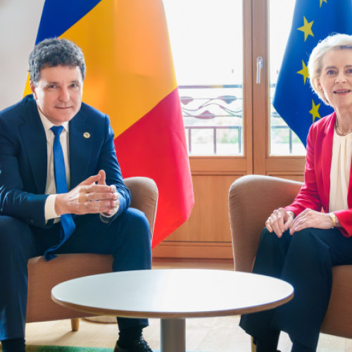Nicușor Dan și Ursula von der Leyen discută despre apărarea europeană, deficit și PNRR în vizita la Constanța