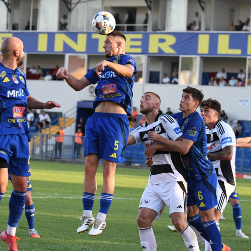 Unirea Slobozia ratează victoria în meciul cu Universitatea Cluj