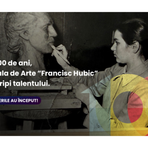 Înscrieri pentru anul școlar 2025-2026 la scoala de arte Francisc Hubic