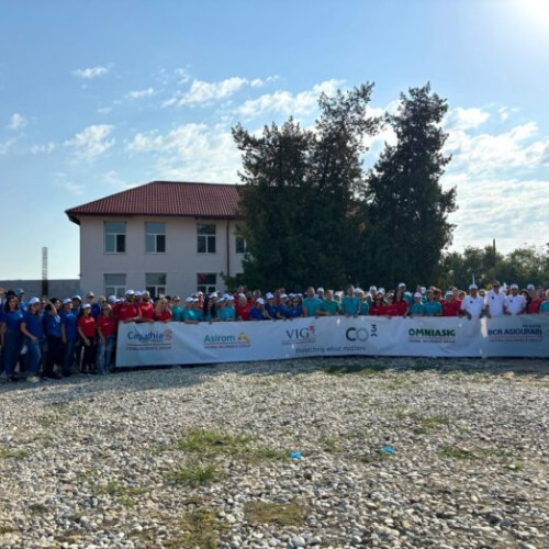 Asirom și partenerii VIG au renovat Școala Primară Nr. 1 din Grădinari