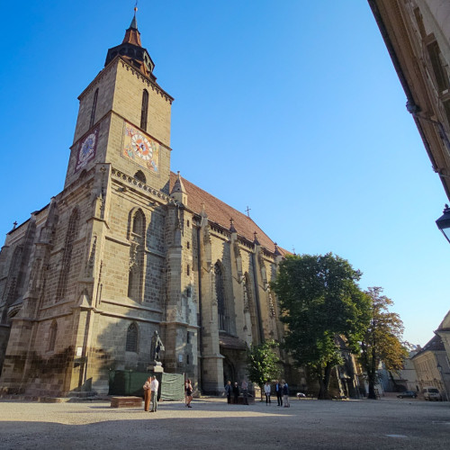 Curtea Bisericii Negre va fi restaurată după 150 de ani