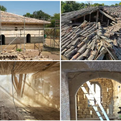 Geamie veche de 150 de ani, reabilitată de voluntari în județul Constanța