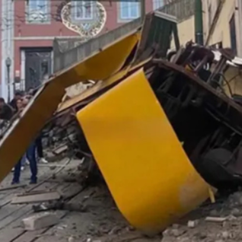 Funicularul Gloria din Lisabona deraiat; bilanț în creștere