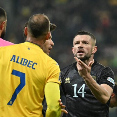 Kosovo se retrage în prelungiri la meciul cu România, în Liga Națiunilor