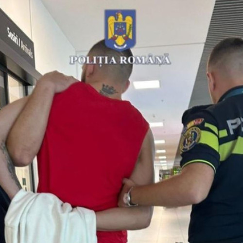 Bărbat condamnat pentru tentativă de omor, prins la aeroportul din Iași