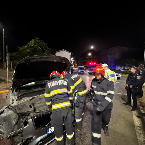 Accident rutier pe strada Octav Onicescu din Botoșani, fără victime