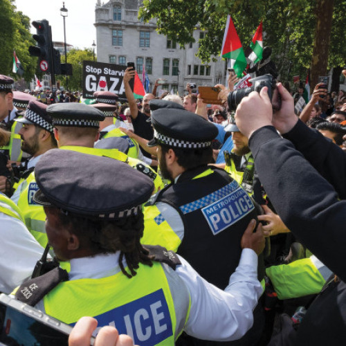 Poliția Metropolitană din Londra anunță arestări masive la o manifestație pro-Palestine Action