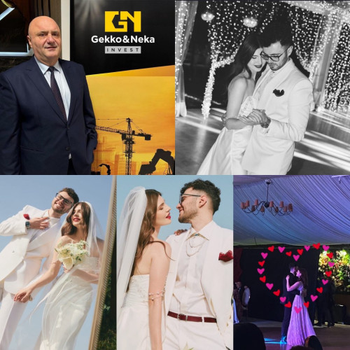 Cununie în Târgu Jiu între fiul unui investitor cunoscut și Teodora