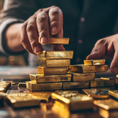 Aurul atinge un nou record în contextul evoluțiilor valutare