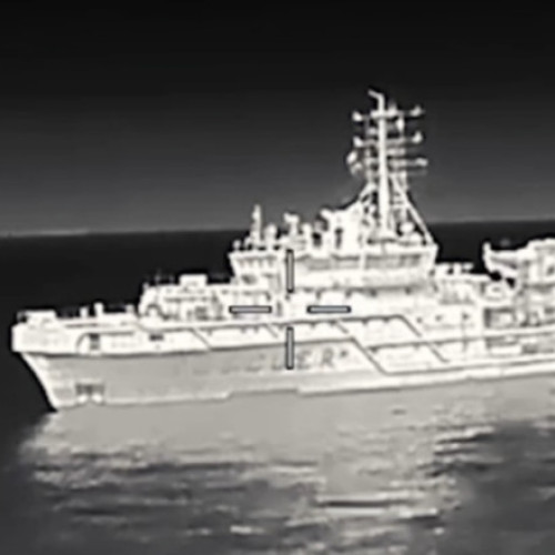 Dronă ucraineană lovește nava rusă MPSV07 în Marea Neagră